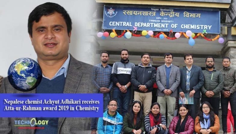 Nepalese chemist Achyut Adhikari receives Atta-ur-Rahman award 2019 in Chemistry