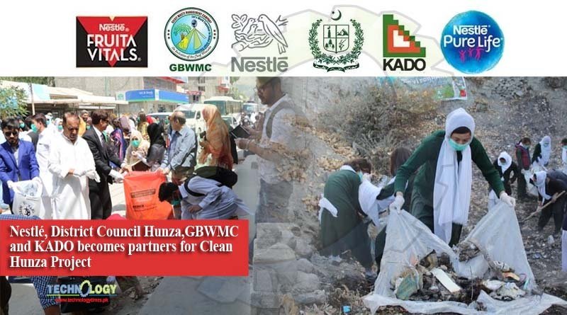 Nestlé, District Council Hunza,GBWMC and KADO becomes partners for Clean Hunza Project