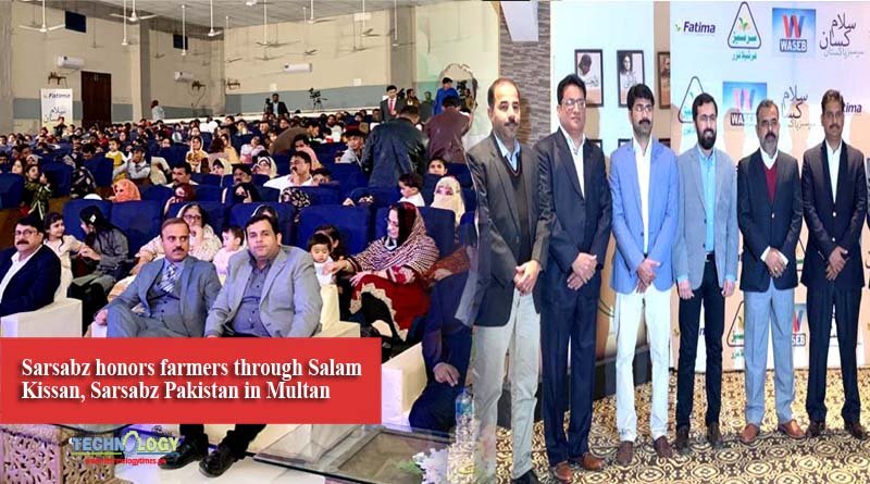 Sarsabz honors farmers through Salam Kissan, Sarsabz Pakistan in Multan
