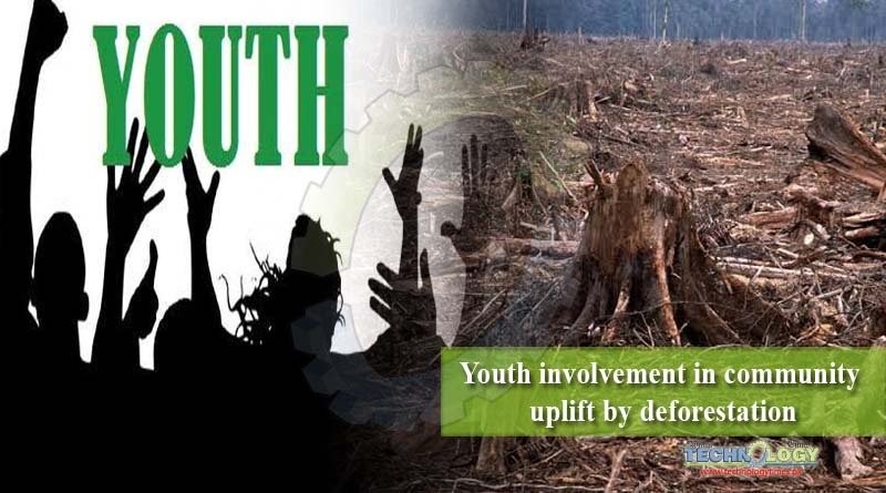 Youth involvement in community uplift by deforestation