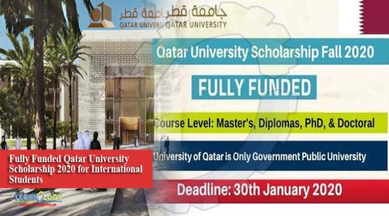 Fully Funded Qatar University Scholarship 2020 for International Students