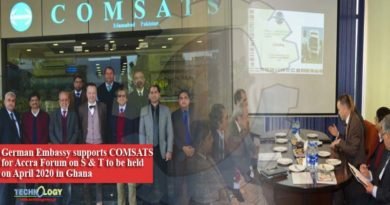 German Embassy supports COMSATS for Accra Forum on S & T to be held on April 2020 in Ghana