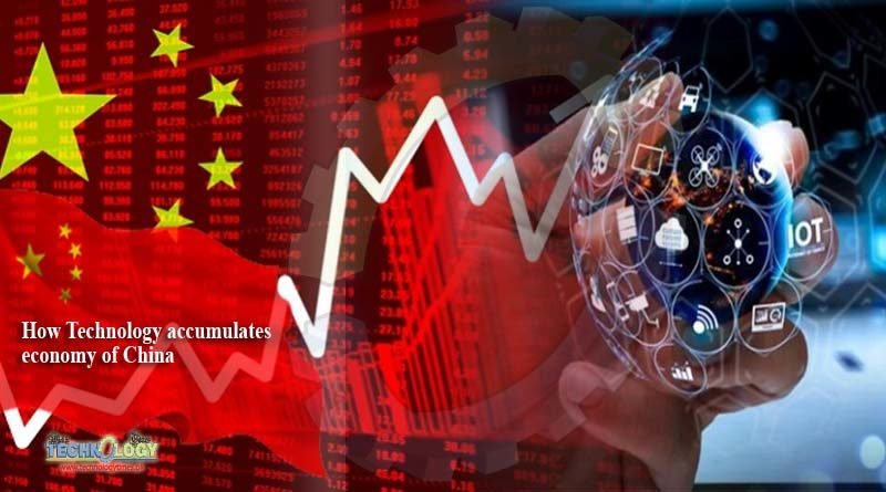 How Technology accumulates economy of China