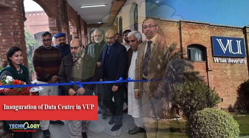Inauguration of Data Center in VUP
