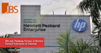JBS only Platinum Partner of Hewlett Packard Enterprise in Pakistan