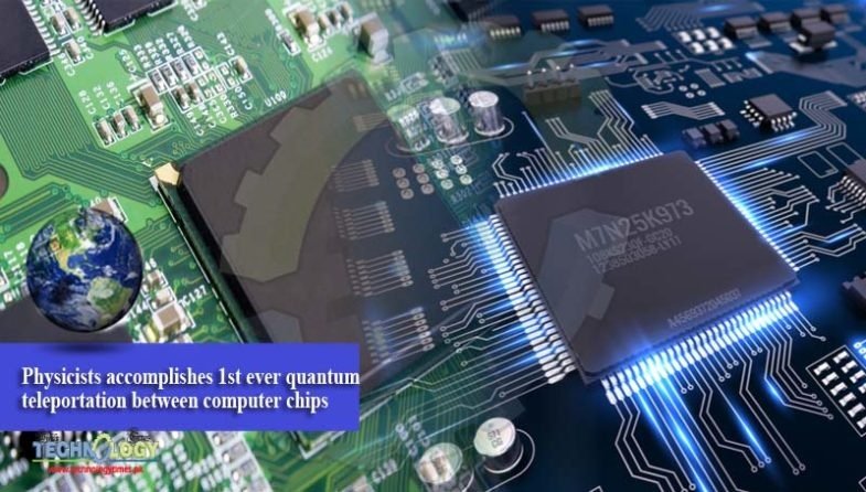 Physicists accomplishes 1st ever quantum teleportation between computer chips