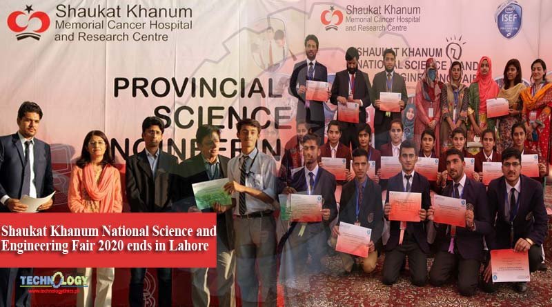 Shaukat Khanum National Science and Engineering Fair 2020 ends in Lahore