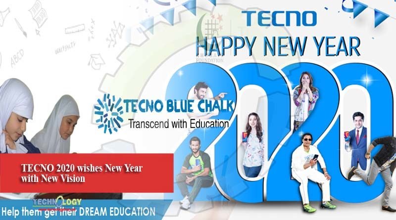 TECNO 2020 wishes New Year with New Vision