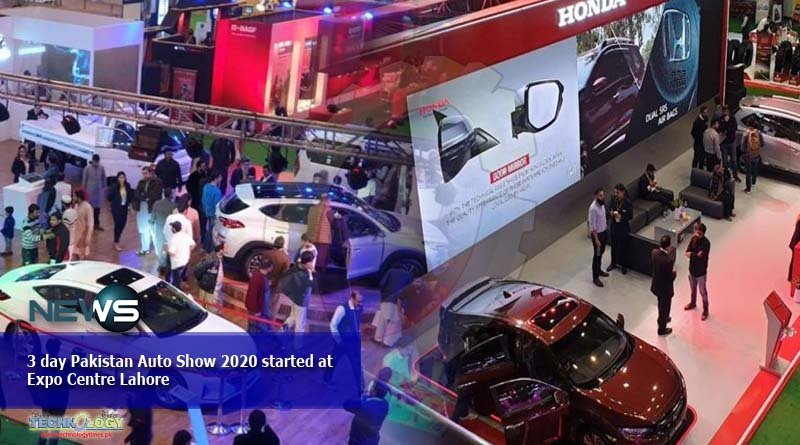 3 day Pakistan Auto Show 2020 started at Expo Centre Lahore