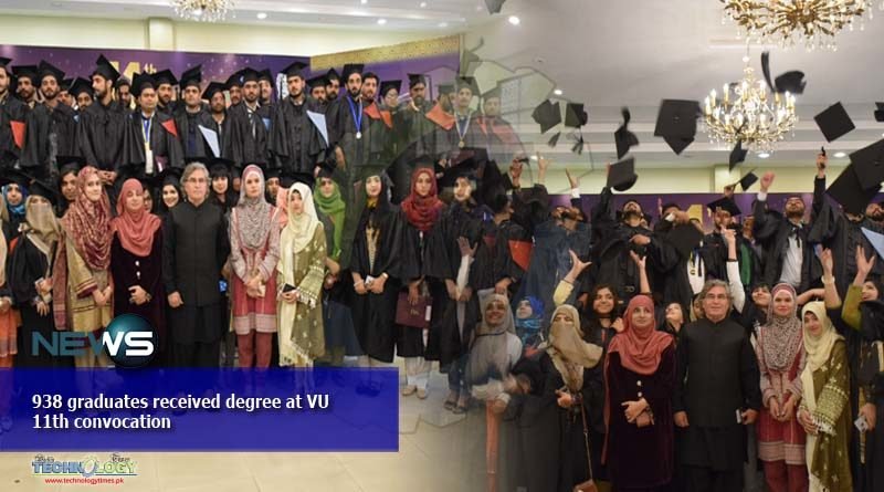 938 graduates received degree at VU 11th Annual convocation