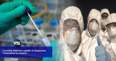 Currently Pakistan capable of diagnosing Coronavirus in country