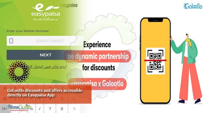 GoLootlo discounts and offers accessible directly on Easypaisa App