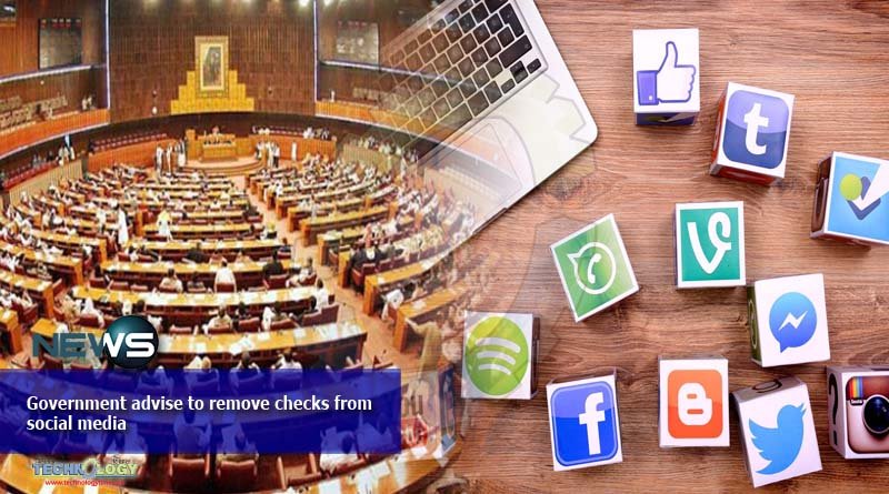 Government advise to remove checks from social media