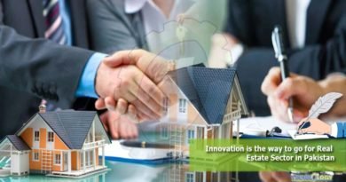 Innovation is the way to go for Real Estate Sector in Pakistan