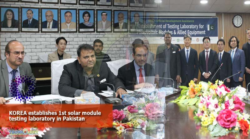 KOREA establishes 1st solar module testing laboratory in Pakistan