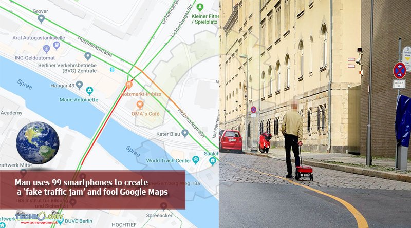 Man-uses-99-smartphones-to-create-a-and-fool-Google-Maps