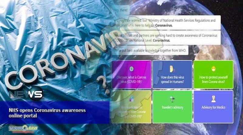 NHS opens Coronavirus awareness online portal
