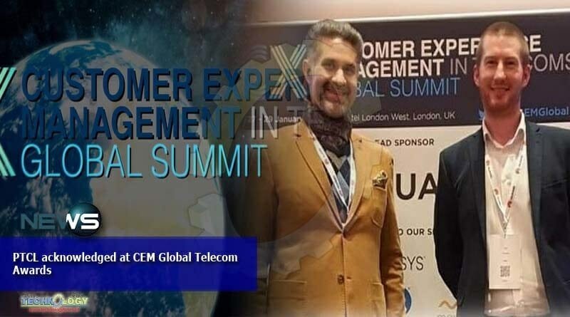 PTCL acknowledged at CEM Global Telecom Awards