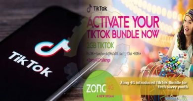 Zong 4G introduced TikTok Bundle for tech savvy youth