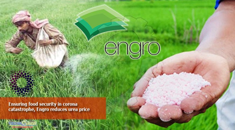 Ensuring food security in corona catastrophe, Engro reduces urea price