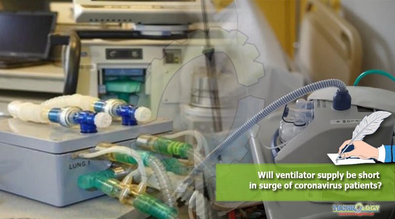 Will ventilator supply be short in surge of coronavirus patients?