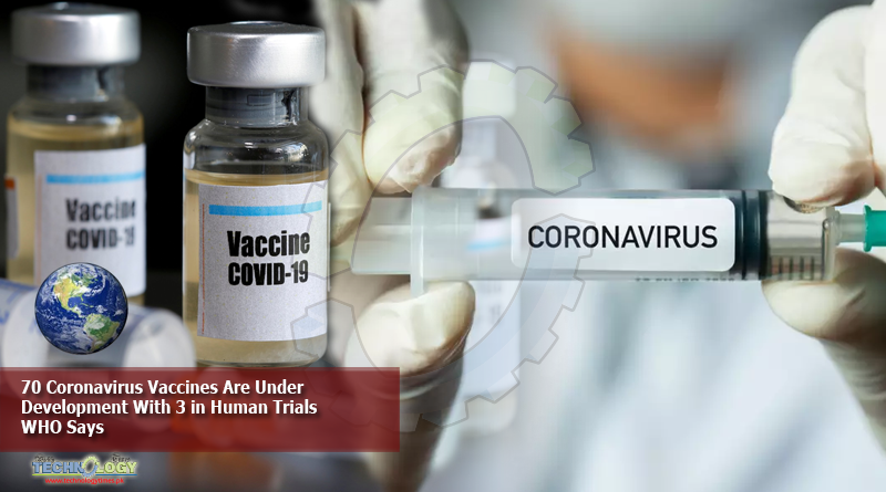 70-Coronavirus-Vaccines-Are-Under-Development-With-3-in-Human-Trials-WHO-Says