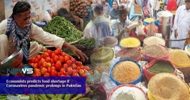 Economists predicts food shortage if Coronavirus pandemic prolongs in Pakistan