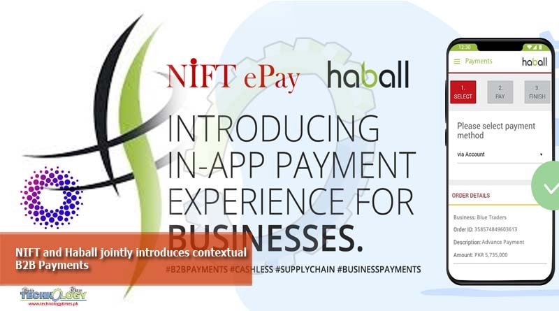 NIFT and Haball jointly introduces contextual B2B Payments