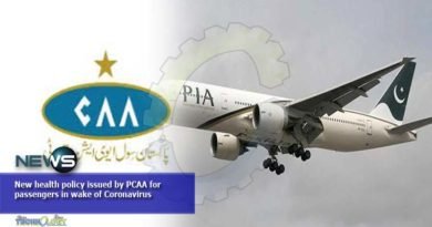 New health policy issued by PCAA for passengers in wake of Coronavirus