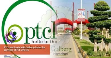 PTCL join hands with Gulberg Greens for provision of ICT services
