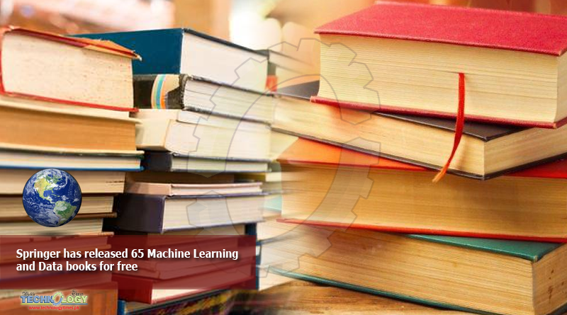 Springer-has-released-65-Machine-Learning-and-Data-books-for-free