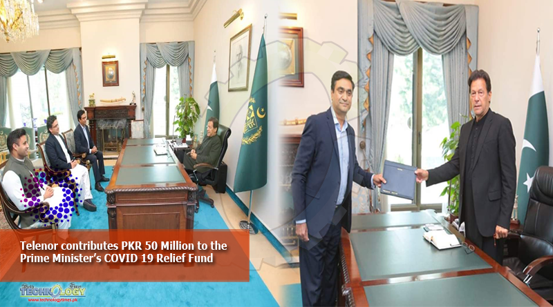 Telenor-contributes-PKR-50-Million-to-the-Prime-Minister’s-COVID-19-Relief-Fund.