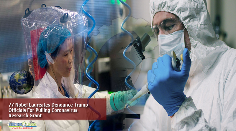 77 Nobel Laureates Denounce Trump Officials For Pulling Coronavirus Research Grant