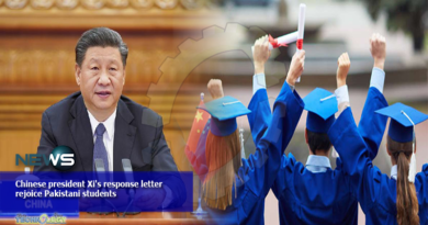 Chinese president Xi's response letter rejoice Pakistani students