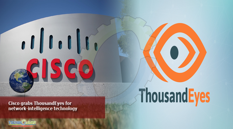 Cisco grabs ThousandEyes for network-intelligence technology