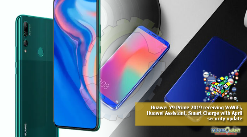 Huawei-Y9-Prime-2019-receiving-VoWiFi-Huawei-Assistant-Smart-Charge-with-April-security-update
