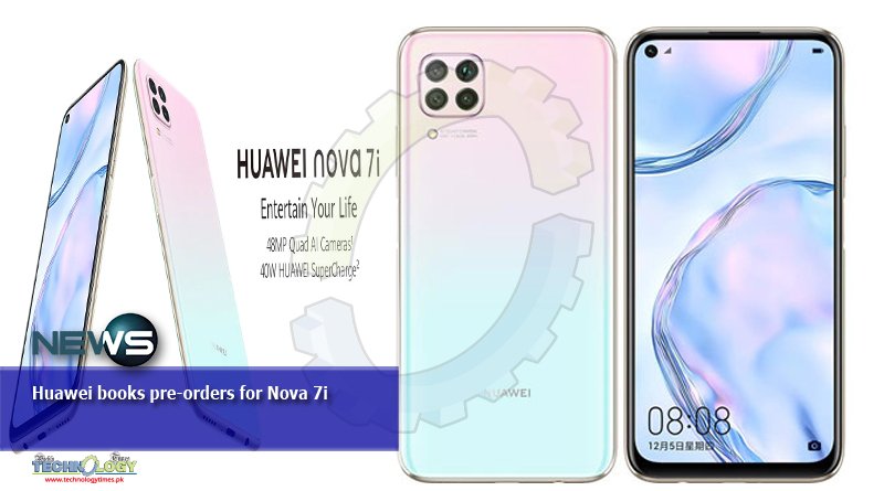 Huawei books pre-orders for Nova 7i