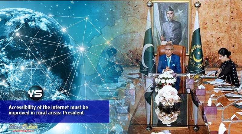 Accessibility of the internet must be improved in rural areas: President