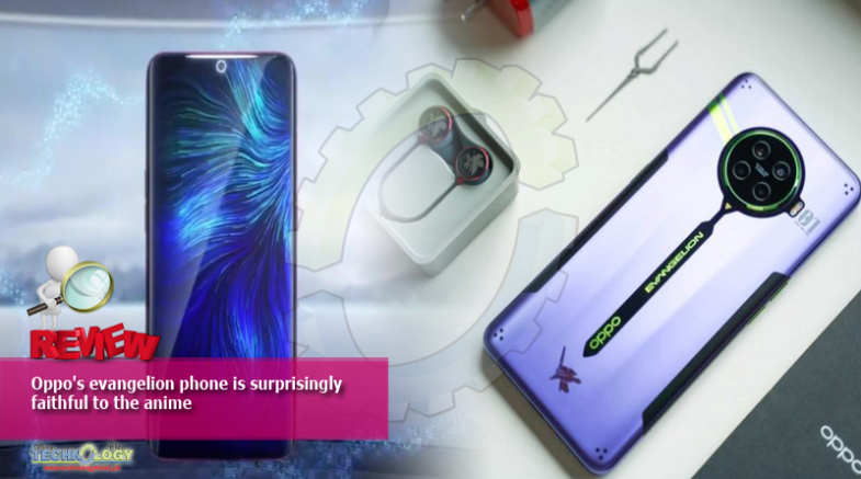 Oppo's evangelion phone is surprisingly faithful to the anime