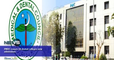 PMDC ceases 10 dental colleges new admissions