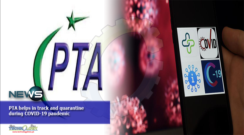 PTA helps in track and quarantine during COVID-19 pandemic