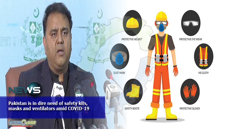 Pakistan is in dire need of safety kits, masks and ventilators amid COVID-19