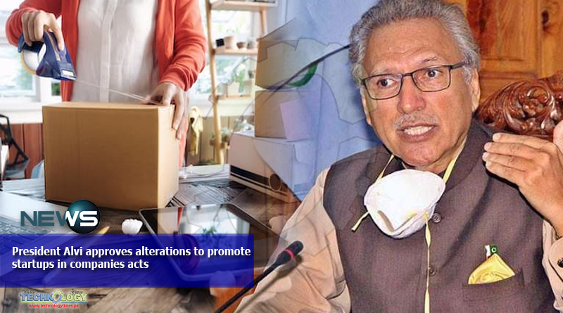 President-Alvi-approves-alterations-to-promote-startups-in-companies-acts