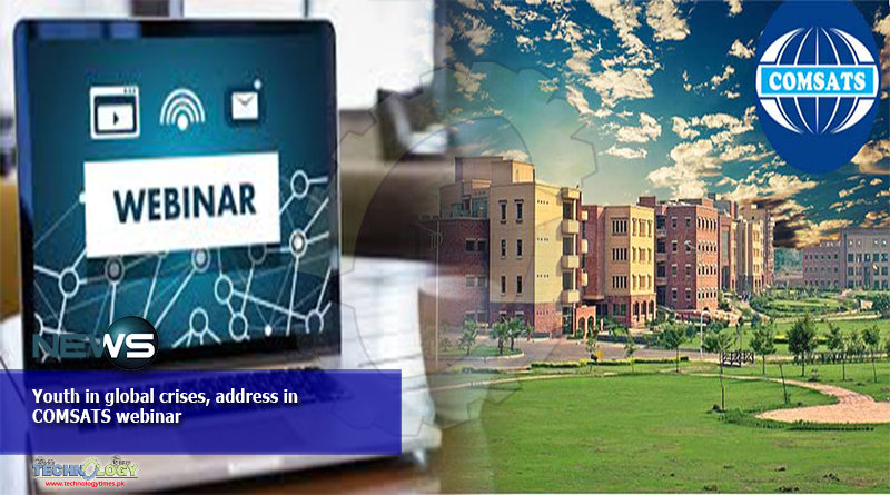 Youth in global crises, address in COMSATS webinar