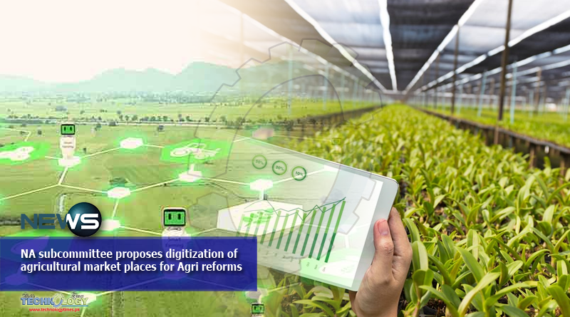 NA subcommittee proposes digitization of agricultural market places for Agri reforms