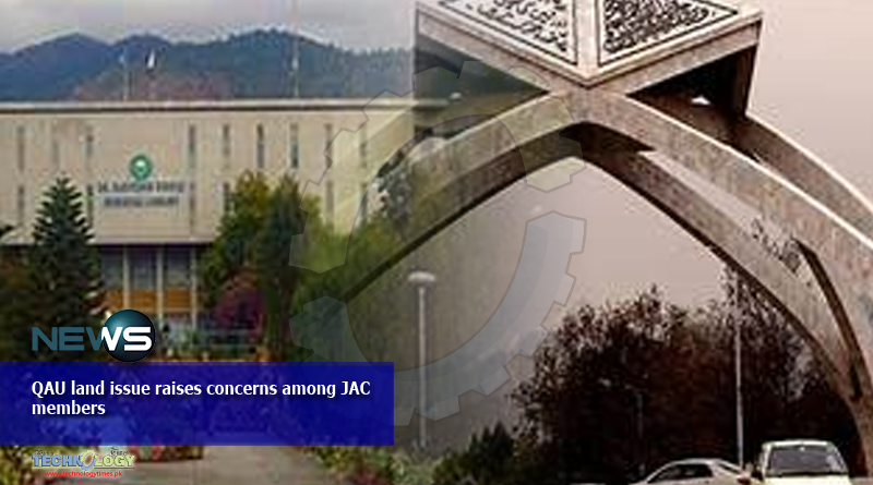 QAU land issue raises concerns among JAC members