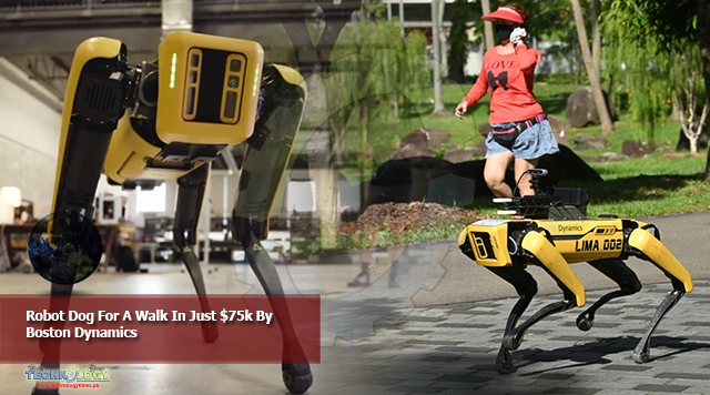 Robot Dog For A Walk In Just $75k By Boston Dynamics