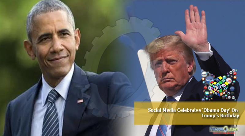 Social-Media-Celebrates-‘Obama-Day’-On-Trump’s-Birthday
