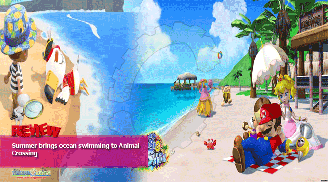 Summer brings ocean swimming to Animal Crossing