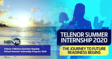 Telenor Pakistan launches flagship Virtual Summer Internship Program 2020
